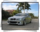 Srebrne, BMW 3, E46, Palma