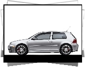 Volkswagen Golf 4, Srebrny, Alufelgi