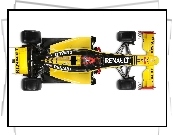 F1, Formula, Renault, Widok, Góra