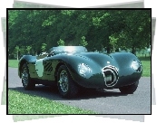 Samochód, Jaguar C-Type, Kabriolet