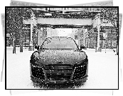 Audi R8, Zima, Śnieg
