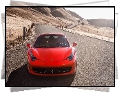 Ferrari 458 Italia, Droga, Góry