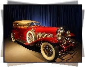 Czerwony, Duesenberg, 1935