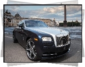 Rolls, Royce, Wraith, Parking, Domy, Miasto