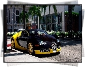 Grafitowo Żółty, Bugatti Veyron, Miasto, Ulica