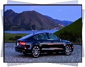 Audi A7, Góry, Jezioro
