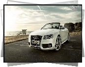 Audi S5, Morze, Plaża