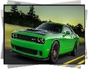 Zielony, Dodge, Challenger, SRT