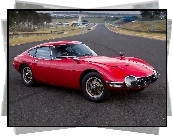 Zabytkowa, Toyota, 2000GT, 1967, Tor, Wyścigowy