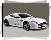 Aston Martin, V8 Vantage, Biały