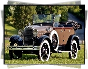 Samochód, Zabytkowy, Ford A4, 1927