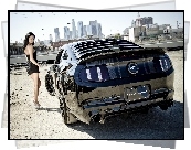 Girl car, Kobieta, Ford, Mustang