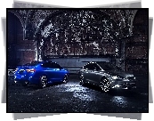 Samochody, Chrysler 200C, Niebieski, Czarny