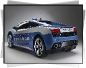 Radiowóz, Policja, Lamborghini Gallardo