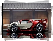 Sportowy, Bugatti Veyron EB 16.4, Hypercar, Odbicie