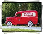 1937, Ford, Panel, "Coca Cola", Van