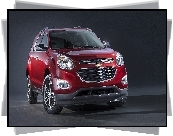 Chevrolet, Czerwony, Equinox