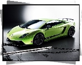 Zielony, Lamborghini, Gallardo