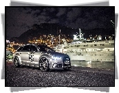 Audi RS6, Samochód, Nadbrzeże, Port, Statek, Miasto
