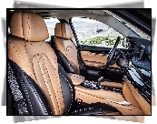 BMW X6 F16, Wnętrze, Skóry