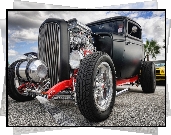 Hot Rod, Supercar, Retro, Samochód