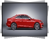 Czerwone, Audi S5, Sportback