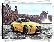 Żółty, Lexus LC500, Sewilla