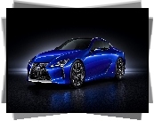 Niebieski, Lexus LC 500