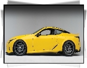 Żółty, Lexus LC 500, Bok