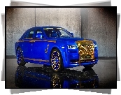 Niebieski, Rolls-Royce Ghost Mansory, 2010