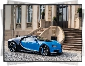 Niebieski, Bugatti Chiron, 2016