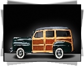 Zabytkowy, Ford Woody Station Wagon, 1948