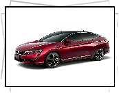 Czerwona, Honda Clarity Fuel Cell FCV, 2015