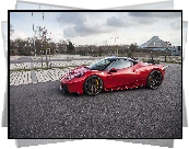 Ferrari 458 Italia Red Prior Design, 2016