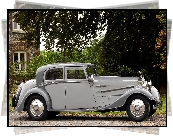 Zabytkowy, Srebrny, Rolls-Royce Phantom II Continental, 1932 R
