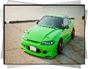 Zielony, Nissan Silvia S15, 1999