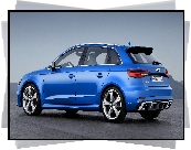 Niebieskie, Audi RS3 Sportback, 2017