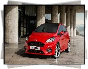 Czerwony, Ford Fiesta ST-Line, 2016