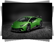 Zielony, Lamborghini Huracan Performante, 2017