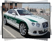 Samochód, Policyjny, Bentley Continental GT, 2013