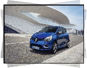 Niebieski, Renault Clio GT Line, 2017