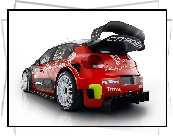 Rajdowy, Citroen C3 WRC, 2017, Tył