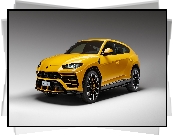 Żółte, Lamborghini Urus, SUV, 2018