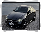 Czarny, Mercedes AMG CLS 53, 4MATIC+, 2018