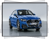 Niebieskie, Audi A7 Sportback 55 TFSI, 2018