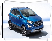 Niebieski, Ford EcoSport, 2018