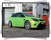 Zielony, Ford Focus II RS, Wolf Racing