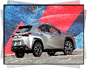 Lexus UX200, Graffiti, Ściana