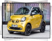 Żółty, Smart Fortwo, Cabrio