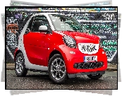 Czerwono-biały, Smart Fortwo